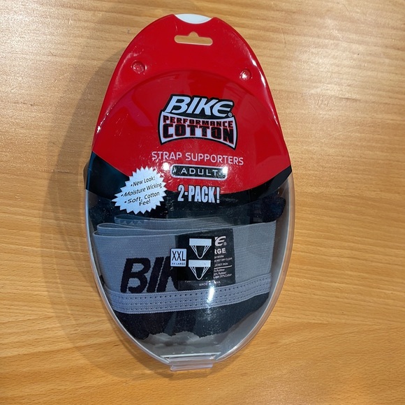 BIKE Performance Cotton Adult Athletic Supporter 2 Pack (Black) XXL Jock Strap - Picture 7 of 8